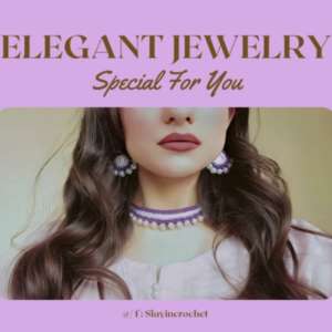 Crochet Jewelry Set