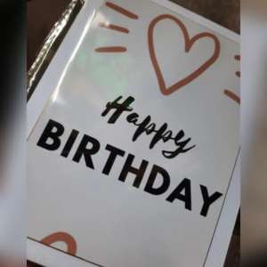 Happy Birthday (Card)