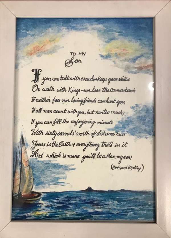 Son’s Poem - Art Print