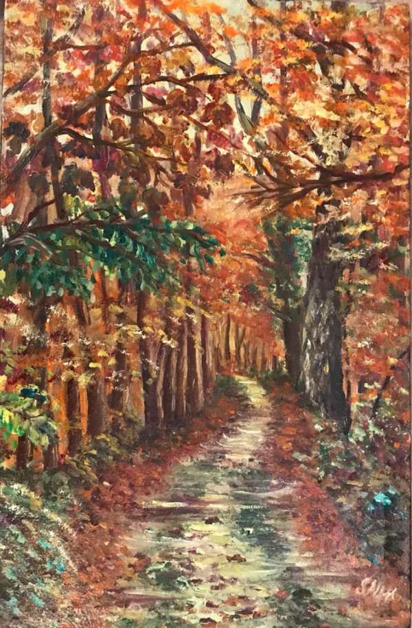 Raining Autumn Leaves