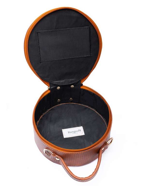 RangooN - LAVISH BROWN CIRCLE BAG