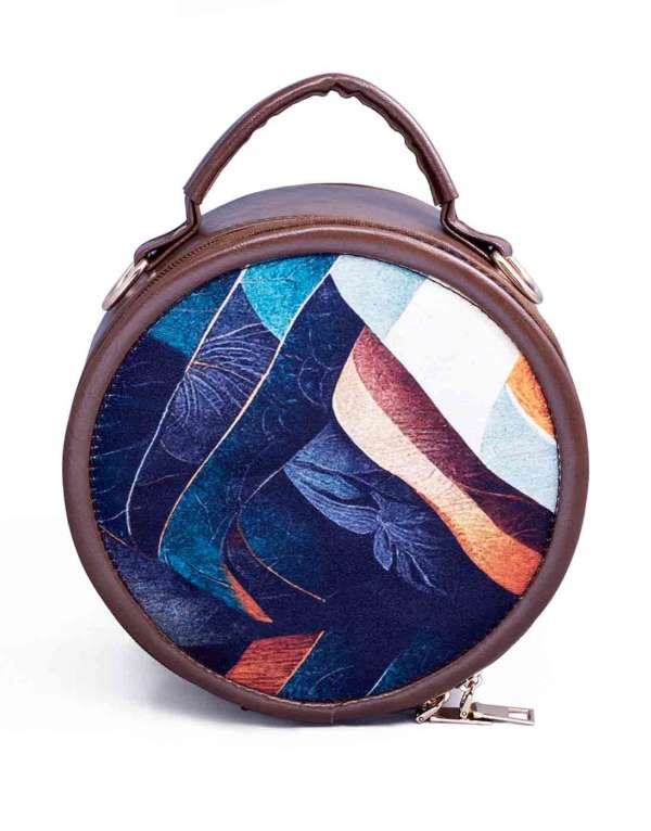RangooN - LAVISH BROWN CIRCLE BAG