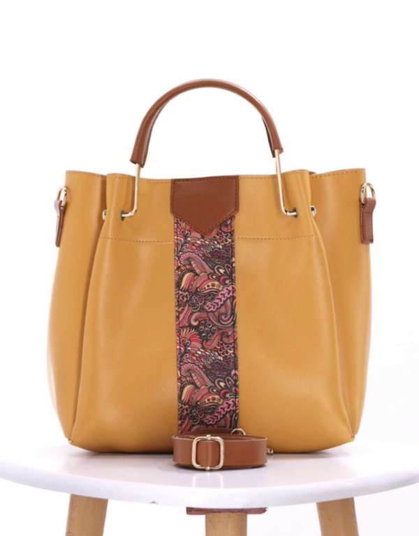 RangooN – DELIGHT MUSTARD 4 PIECES HANDBAG