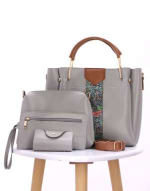RangooN – DELIGHT GREY 4 PIECES HANDBAG