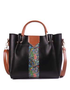 RangooN – DELIGHT BLACK 4 PIECES HANDBAG