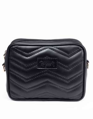 RangooN BLACK QUILTED CROSSBODY BAG